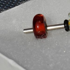 Trollbeads Orange Bubble Universal Unique